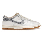Nike Dunk Low Washed Denim White Midnight Navy - White/Midnight Navy-Gym Red-Sail - FN6881-100 - 36