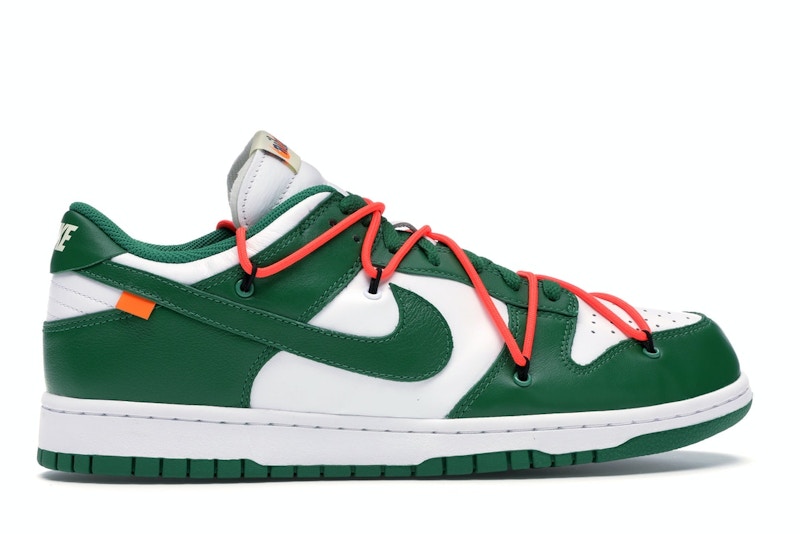 Nike Dunk Low Off White Pine Green - White/Pine Green-Pine Green - CT0856-100 - 36