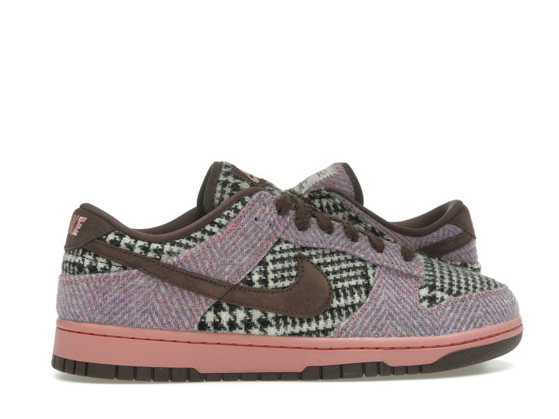Nike Dunk Low Harris Tweed Purple Pink (Women's), vista a 360 gradi 36 di 36