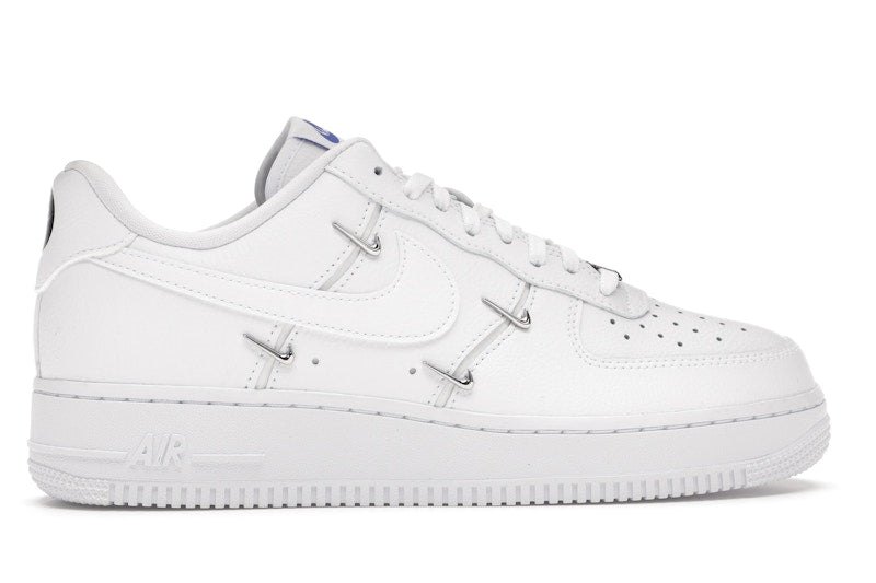 Nike Air Force 1 Lx White (W) - White/Hyper Royal-Black-White - CT1990-100 - 36