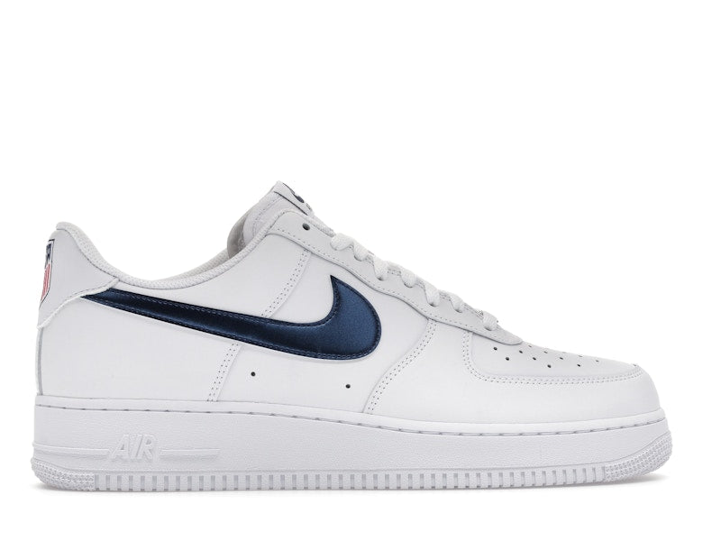 Nike Air Force 1 Low 07 Lv8 Team Usa World Cup - White/Midnight Navy/University Red/Metallic Gold - IQ0407-100 - 36