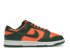 Nike Dunk Low Retro Miami Hurricanes - Team Dark Green/Team Orange-White - DD1391-300 - 36