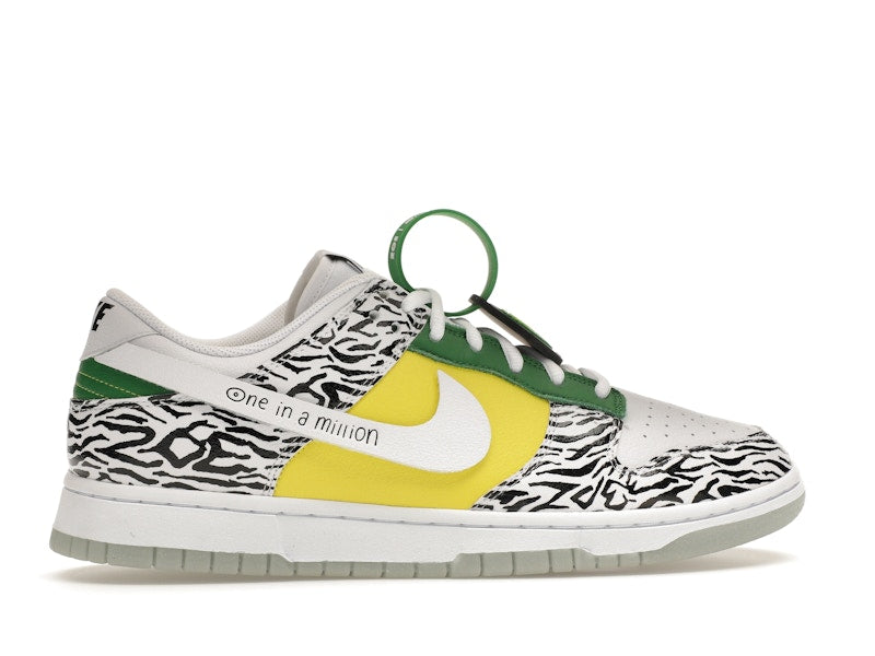Nike Dunk Low Doernbecher Zoe - White/Black-Green-Yellow - DR7305-100 - 36