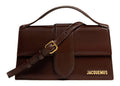 Jacquemus Le Grand Bambino Crossbody Flap Bag Dark Brown - jacquemus-le-grand-bambino-crossbody-flap-bag-dark-brown