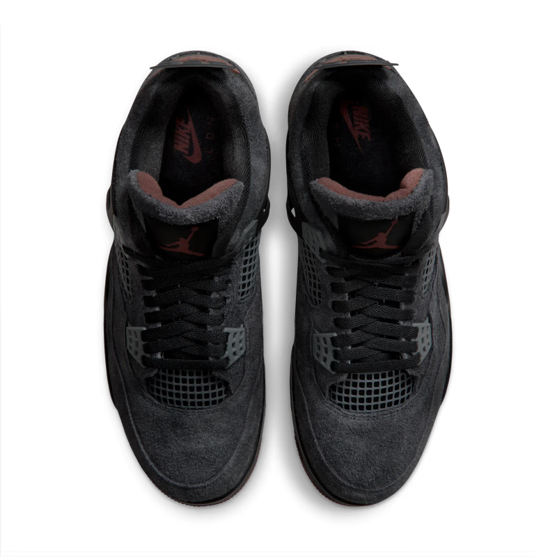 Jordan 4 Retro London - vue dessus