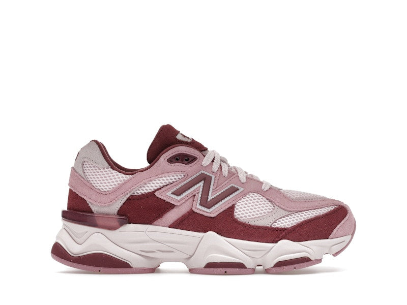 New Balance 9060 Pink Granite Washed Burgundy (GS), vista a 360 gradi 1 di 36