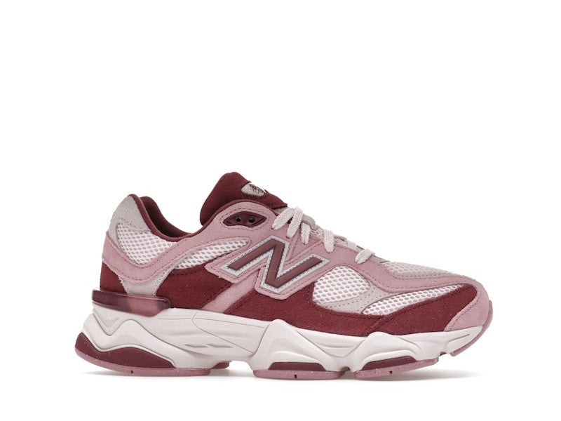 New Balance 9060 Pink Granite Washed Burgundy (GS), vista a 360 gradi 2 di 36