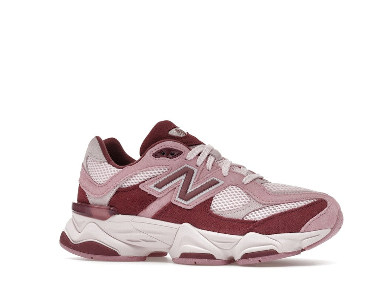 New Balance 9060 Pink Granite Washed Burgundy (GS), vista a 360 gradi 3 di 36