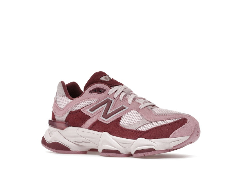 New Balance 9060 Pink Granite Washed Burgundy (GS), vista a 360 gradi 4 di 36