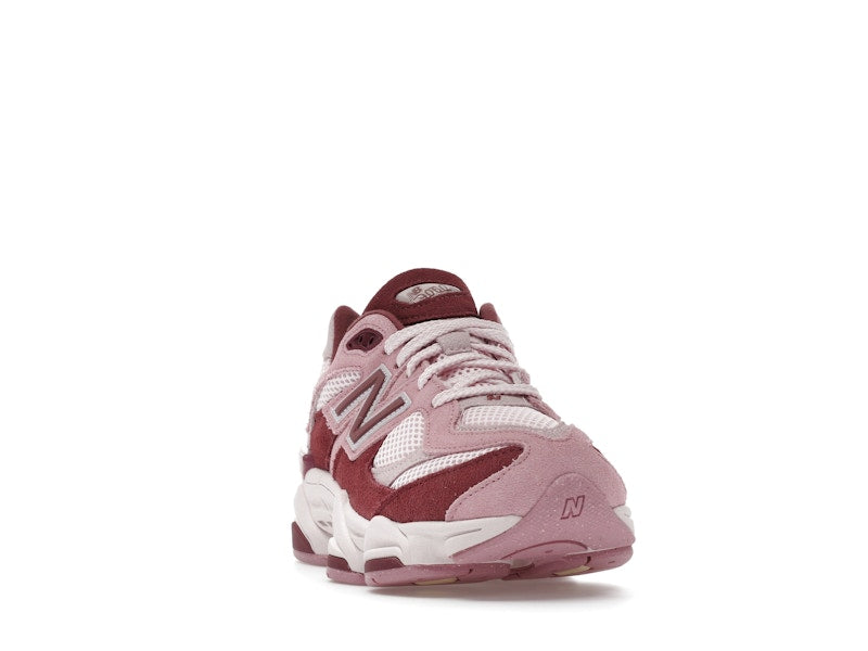 New Balance 9060 Pink Granite Washed Burgundy (GS), vista a 360 gradi 8 di 36