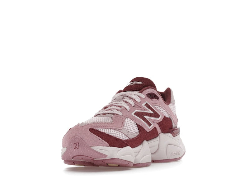 New Balance 9060 Pink Granite Washed Burgundy (GS), vista a 360 gradi 13 di 36