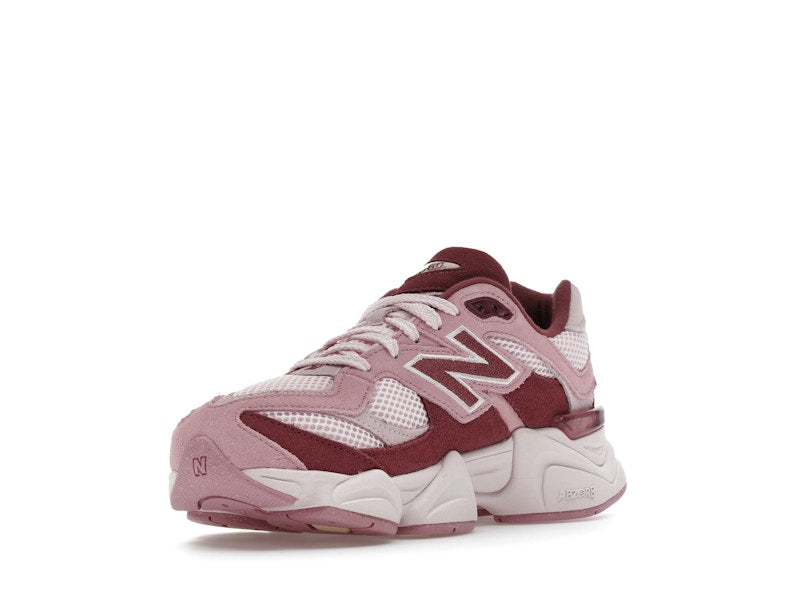 New Balance 9060 Pink Granite Washed Burgundy (GS), vista a 360 gradi 14 di 36