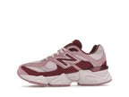 New Balance 9060 Pink Granite Washed Burgundy (GS), vista a 360 gradi 18 di 36
