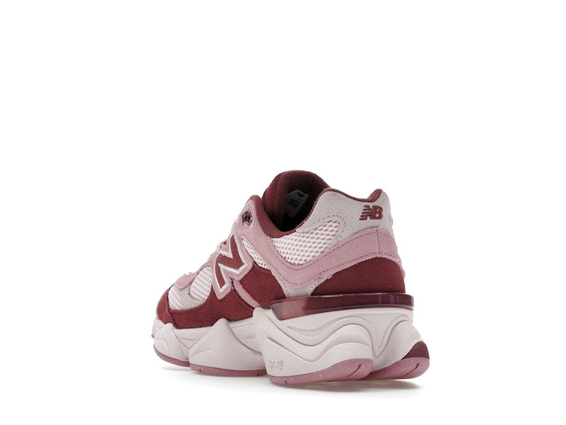 New Balance 9060 Pink Granite Washed Burgundy (GS), vista a 360 gradi 25 di 36