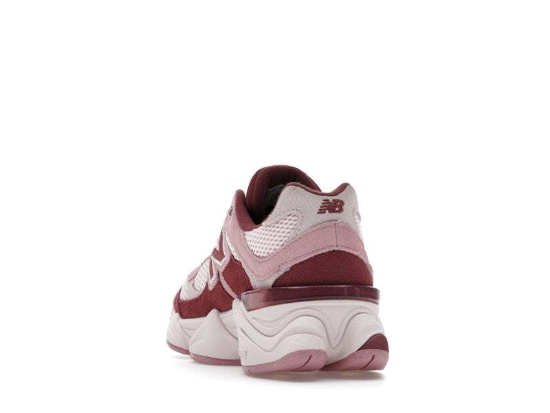 New Balance 9060 Pink Granite Washed Burgundy (GS), vista a 360 gradi 26 di 36