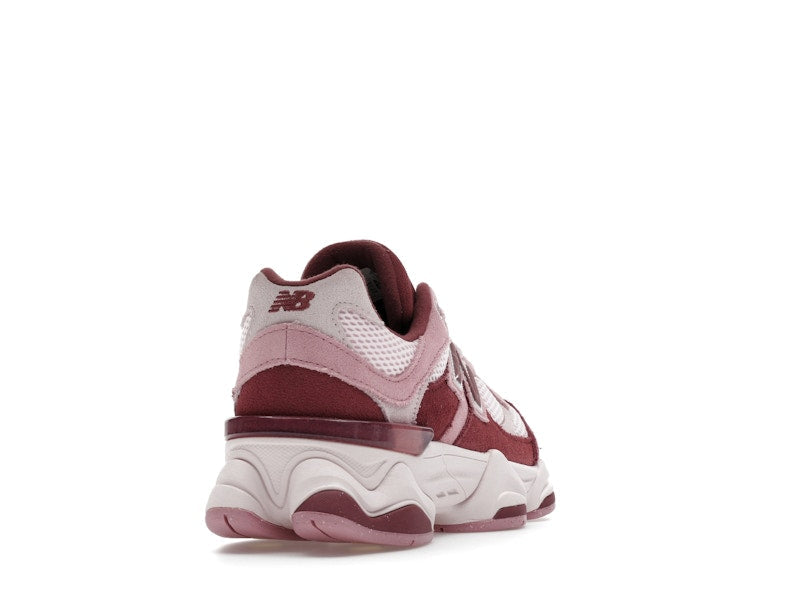 New Balance 9060 Pink Granite Washed Burgundy (GS), vista a 360 gradi 30 di 36