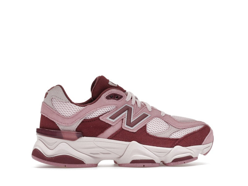 New Balance 9060 Pink Granite Washed Burgundy (GS), vista a 360 gradi 36 di 36