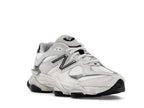 New Balance 9060 White Black Metallic Silver, vista a 360 gradi 6 di 36