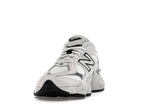 New Balance 9060 White Black Metallic Silver, vista a 360 gradi 12 di 36