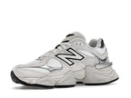 New Balance 9060 White Black Metallic Silver, vista a 360 gradi 16 di 36