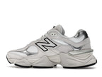 New Balance 9060 White Black Metallic Silver, vista a 360 gradi 20 di 36
