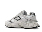 New Balance 9060 White Black Metallic Silver, vista a 360 gradi 22 di 36