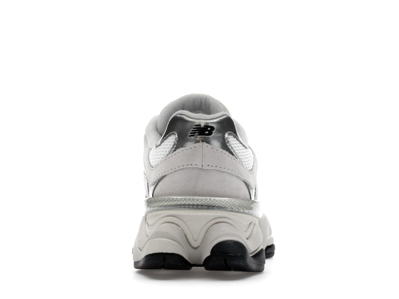 New Balance 9060 White Black Metallic Silver, vista a 360 gradi 28 di 36