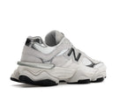 New Balance 9060 White Black Metallic Silver, vista a 360 gradi 33 di 36