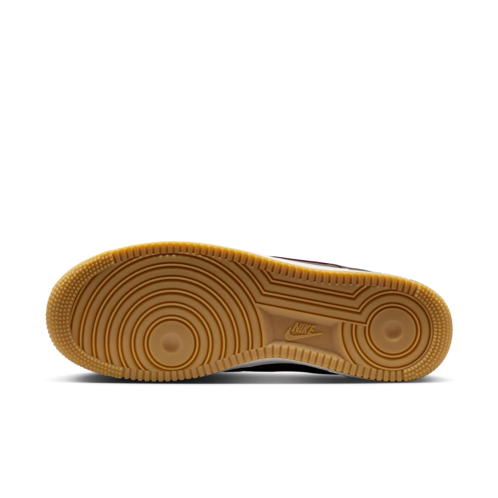 Nike Air Force 1 Low '07 Baroque Brown Vivid Purple - vue semelle