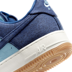 Nike Air Force 1 Low '07 LV8 Denim Navy Worn Blue - vue detail 2