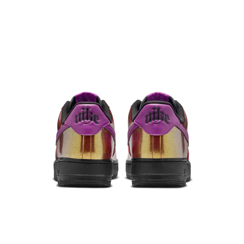 Nike Air Force 1 Low '07 LV8 Glam Rock Black Bold Berry - vue arriere