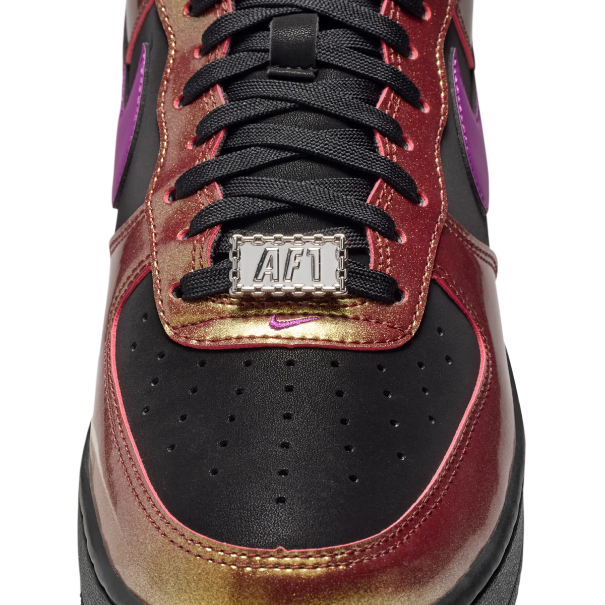 Nike Air Force 1 Low '07 LV8 Glam Rock Black Bold Berry - vue alternative Q