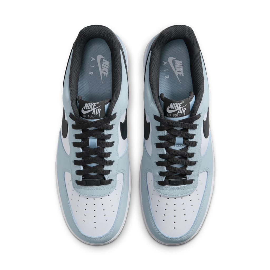 Nike Air Force 1 Low '07 LV8 Light Armory Blue White - vue dessus