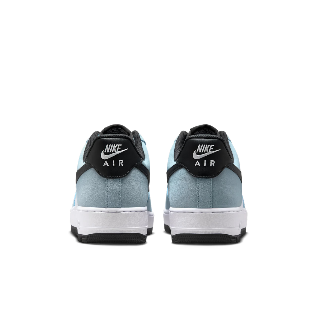 Nike Air Force 1 Low '07 LV8 Light Armory Blue White - vue arriere