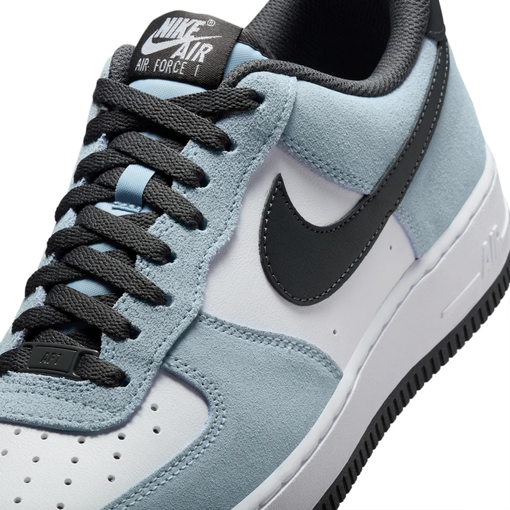 Nike Air Force 1 Low '07 LV8 Light Armory Blue White - vue detail
