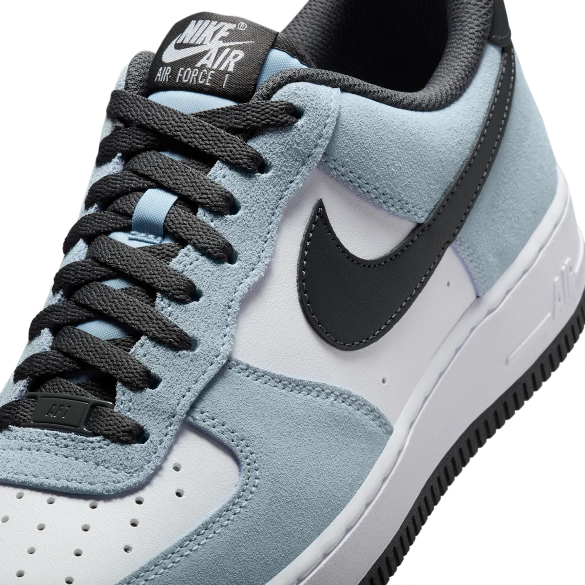 Nike Air Force 1 Low '07 LV8 Light Armory Blue White - vue detail