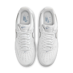 Nike Air Force 1 Low '07 LV8 White Silver Wolf Grey - vue dessus