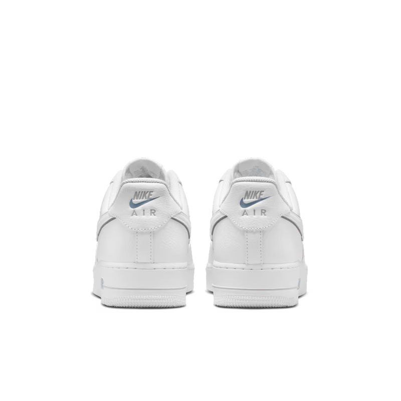 Nike Air Force 1 Low '07 LV8 White Silver Wolf Grey - vue arriere