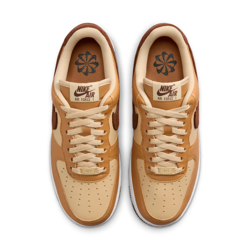 Nike Air Force 1 Low '07 Next Nature Flax Cacao Wow (Women's) - vue dessus