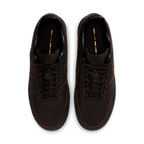 Nike Air Force 1 Low '07 PRM Morse Code Velvet Brown Black - vue dessus