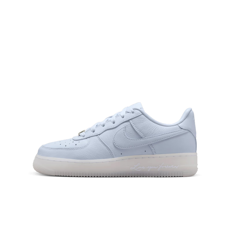 Nike Air Force 1 Low Drake NOCTA Certified Lover Boy Palest Purple (GS) - vue profil