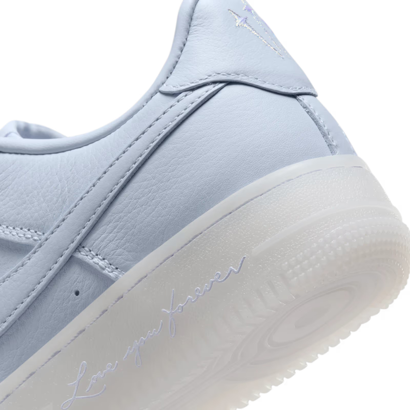 Nike Air Force 1 Low Drake NOCTA Certified Lover Boy Palest Purple (GS) - vue detail 2