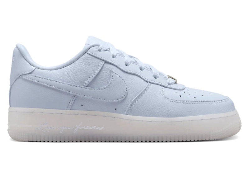 Nike Air Force 1 Low Drake Nocta Certified Lover Boy Palest Purple (GS) - Palest Purple/Cobalt Tint/Metallic Silver - HQ1772-500