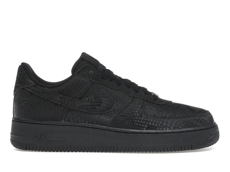 Nike Air Force 1 Low Kobe Bryant Forever Black, vista a 360 gradi 1 di 36