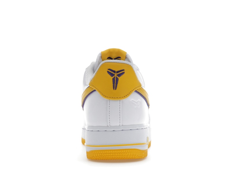 Nike Air Force 1 Low Kobe Bryant Lakers Home, vista a 360 gradi 28 di 36