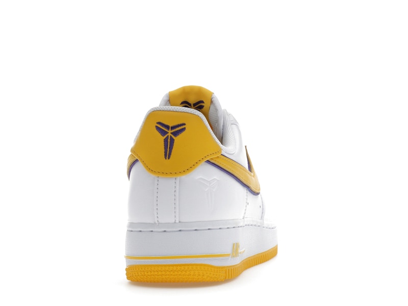 Nike Air Force 1 Low Kobe Bryant Lakers Home, vista a 360 gradi 29 di 36