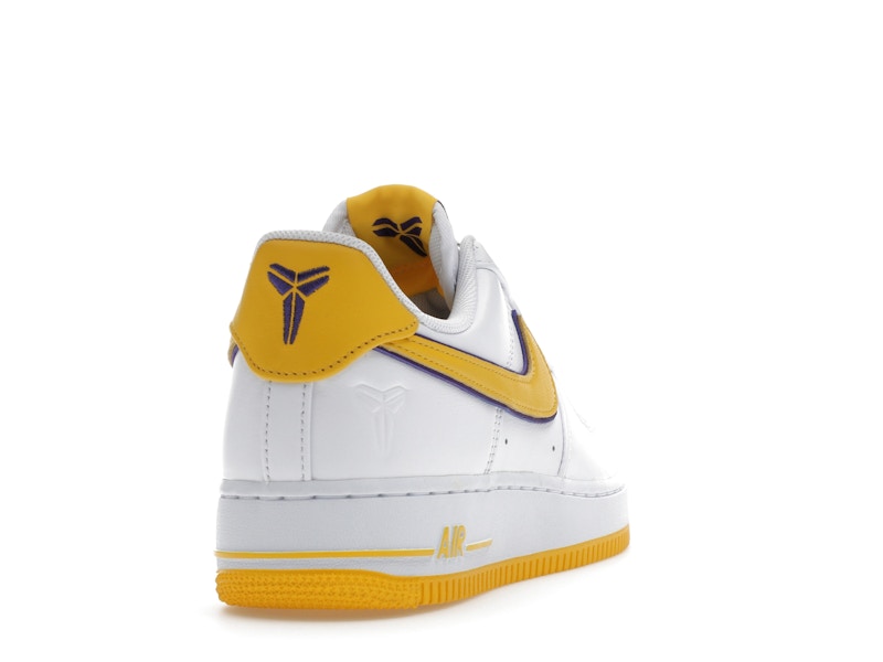 Nike Air Force 1 Low Kobe Bryant Lakers Home, vista a 360 gradi 30 di 36
