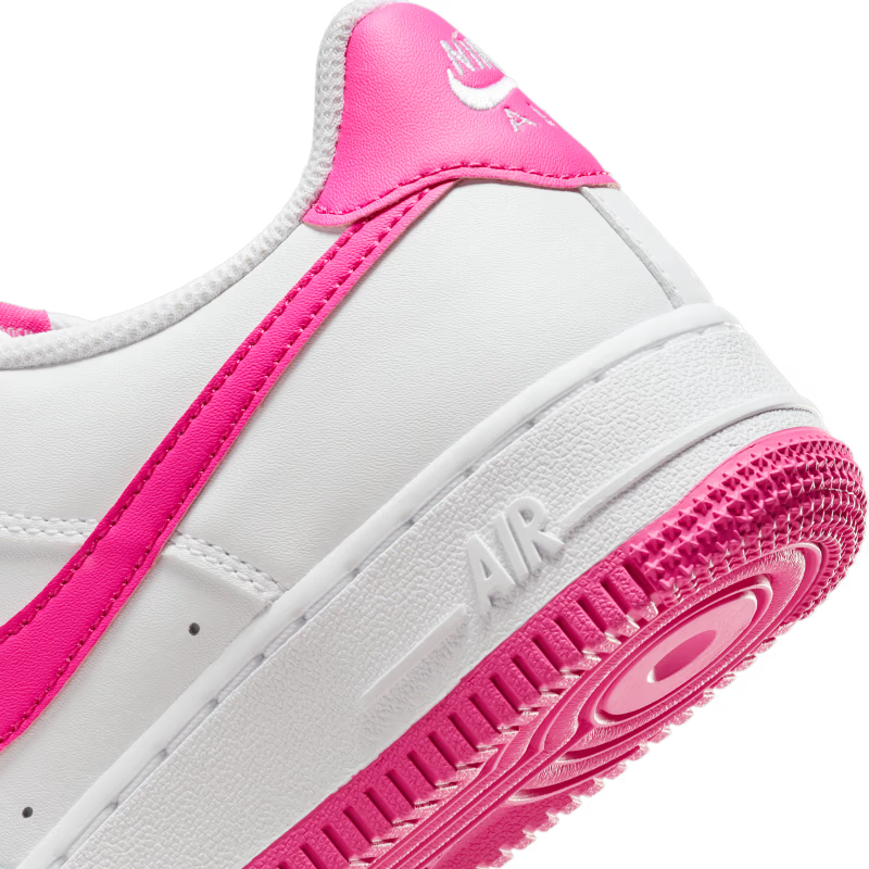 Nike Air Force 1 Low Laser Fuchsia (GS) - vue detail 2