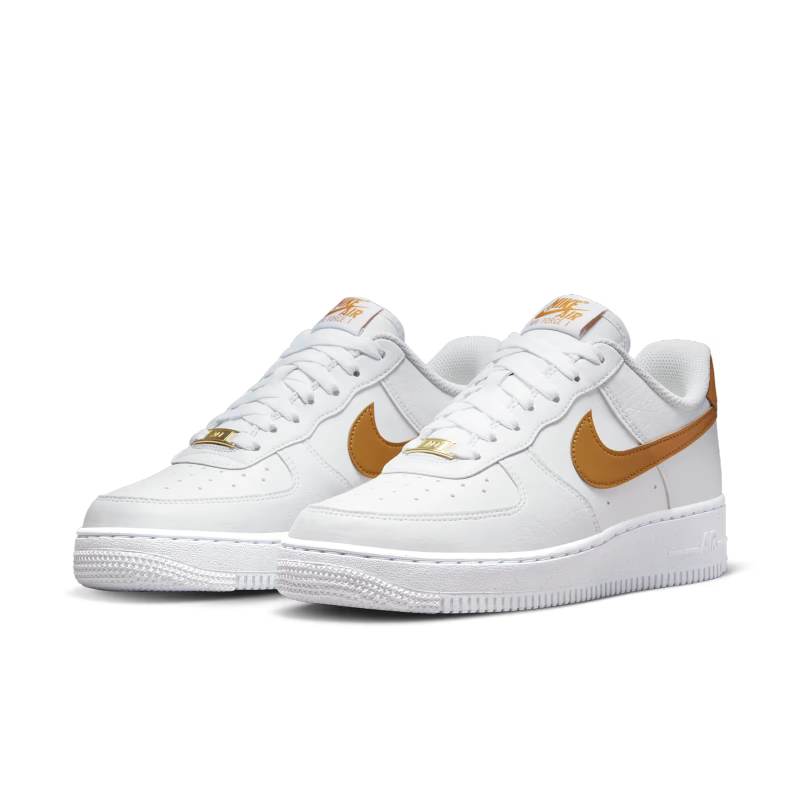 Nike Air Force 1 Low Next Nature White Gold (Women's) - vue paire
