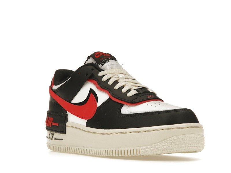 Nike Air Force 1 Low Shadow Summit White University Red Black (W), vista a 360 gradi 6 di 36